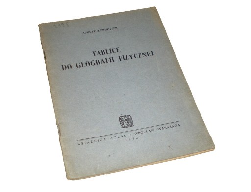 Zdjęcie oferty: Tablice do geografii fizycznej - Zierhoffer - 1950