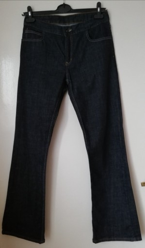 Zdjęcie oferty: Granatowe spodnie jeansowe damskie Cross NOWE