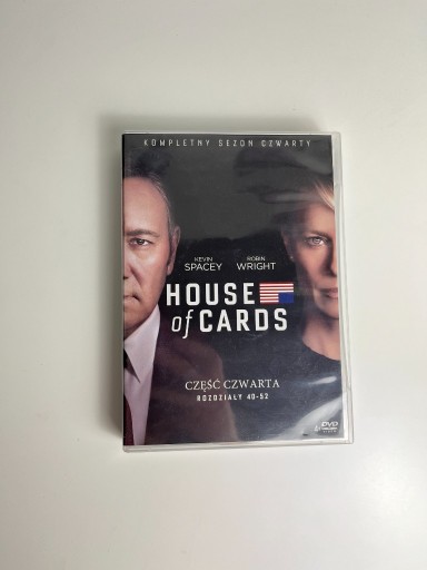 Zdjęcie oferty: Film Serial House of cards sezon czwarty jak nowy