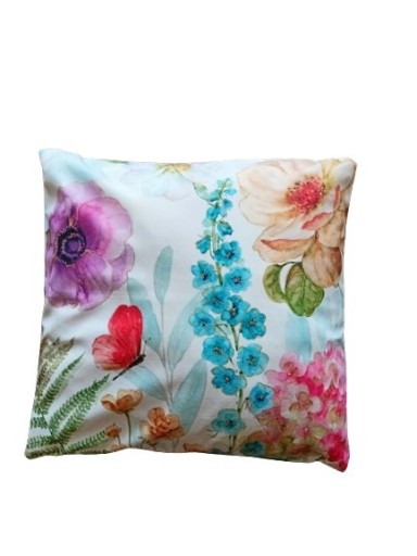 Zdjęcie oferty: Poszewka dekoracyjna na poduszkę 45x45  kwiat moty