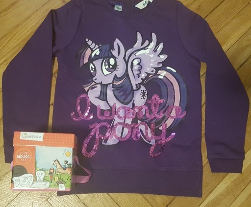 Zdjęcie oferty: Bluza My Little Pony/ Twilight + GRATIS, r122/128