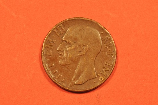 Zdjęcie oferty: 15 Włochy 10 centesimi 1938 r. 