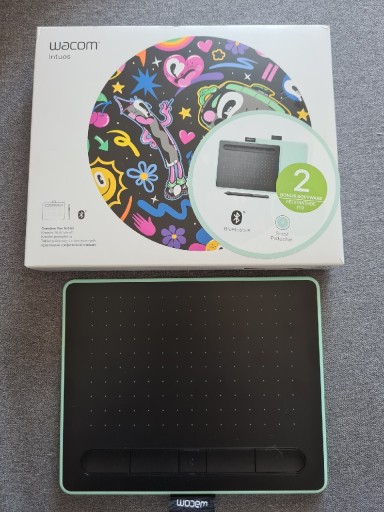 Zdjęcie oferty: Tablet graficzny Wacom Intuos S pistacjowy