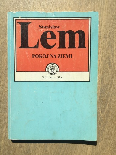 Zdjęcie oferty: Pokój na Ziemi - Stanisław Lem