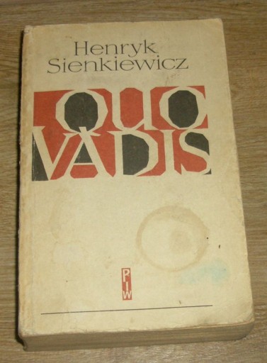 Zdjęcie oferty: Quo Vadis - Henryk Sienkiewicz