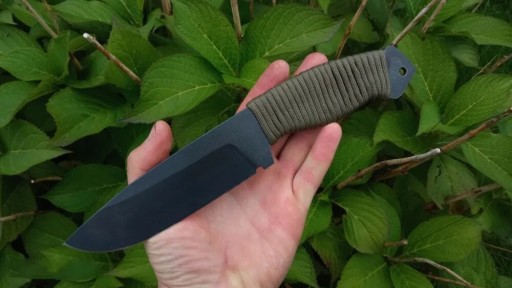 Zdjęcie oferty: Nóż Ręcznie Robiony bushcraft "Alfa Paracord"