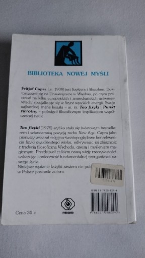 Zdjęcie oferty: Tao fizyki Fritjof Capra