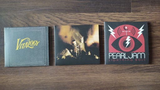 Zdjęcie oferty: Pearl Jam Vitalogy Riot Act Lightning Bolt