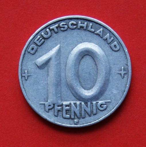 Zdjęcie oferty: 10 Fenigów 1950 E r - Niemcy NRD 