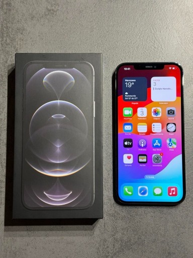 Zdjęcie oferty: iPhone 12 Pro Max 128GB IDEAŁ, GRAFITOWY