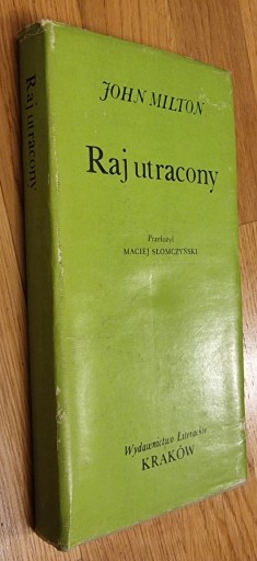 Zdjęcie oferty: Raj utracony, John Milton