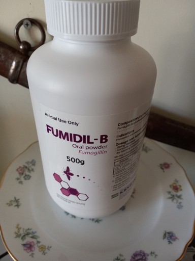 Zdjęcie oferty: FUMIDIL B 500gram Pszczelarz dla Nosema z USA