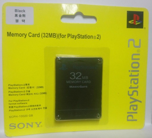 Zdjęcie oferty: Karta pamięci playstation 2 PS2 Memory Card 32 MB