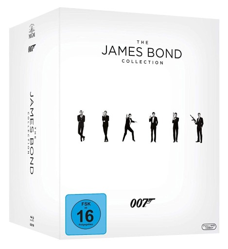 Zdjęcie oferty: James Bond - Collection 2016 [25 x Blu-ray]