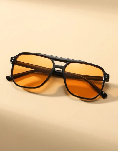 Zdjęcie oferty: Nowe modne czarne uniseks okulary przeciwsłoneczne
