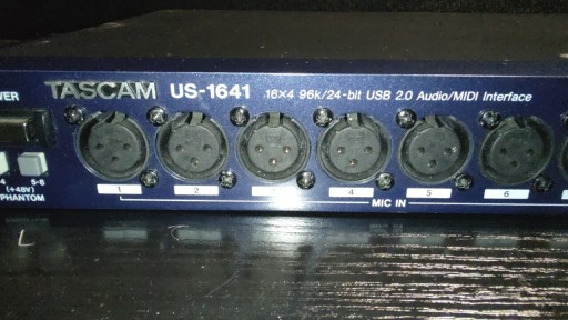 Zdjęcie oferty: TASCAM US-1641 interfejs audio (Yamaha, Behringer)
