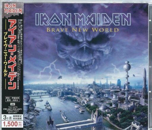 Zdjęcie oferty: CD Iron Maiden - Brave New World (Japan 2008)