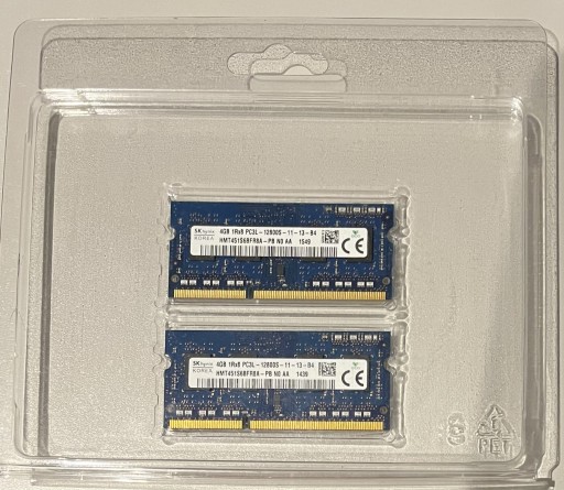 Zdjęcie oferty: Pamięć RAM DDR3L HYNIX HMT451S6BFR8A-PB 4 GB