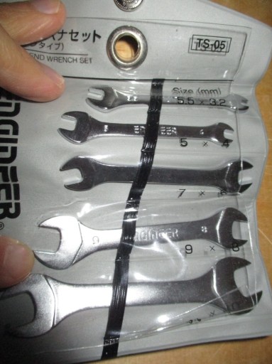 Zdjęcie oferty: Klucze płaskie małe 3.2-11mm