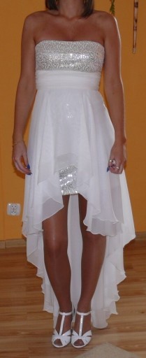 Zdjęcie oferty: Suknia ślubna asymetryczna