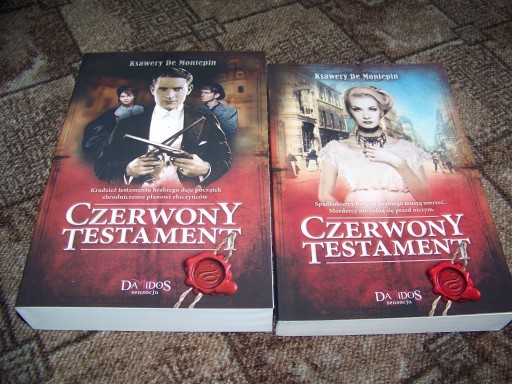 Zdjęcie oferty: Ksawery de Montepin -Czerwony testament -I WYDANIE