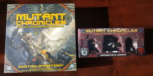 Zdjęcie oferty: Mutant Chronicles zestaw startowy + dodatek