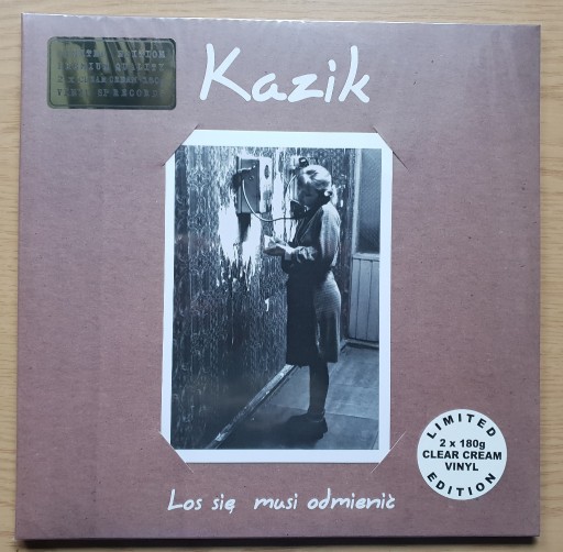 Zdjęcie oferty: Kazik Los sie musi odmienic clear cream lp NOWY WYSYŁKA LUB ODBIÓR OSOBISTY