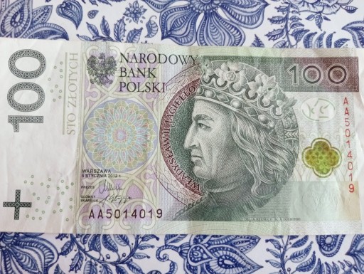 Zdjęcie oferty: 100 zł z 2012 AA