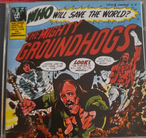 Zdjęcie oferty: cd Groundhogs-Who Will Save The World.