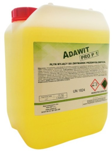 Zdjęcie oferty: Płyn do zmywarki przemysłowej ADAWIT PRO P1  25 KG