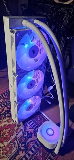 Zdjęcie oferty: Chłodzenie wodne AIO Corsair Nautilus 360mm rs ARGB 3x120mm białe