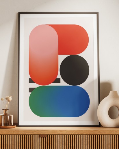 Zdjęcie oferty: Plakat nowoczesny, minimalistyczny B1, bez ramy.