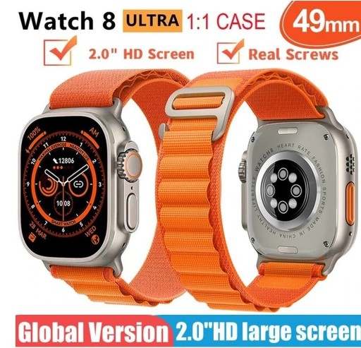 Zdjęcie oferty: Smart Watch T800/T900 ULTRA-Zestaw 2-óch zegarków.