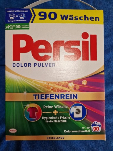 Zdjęcie oferty: Persil Proszek Color 90P 5,4kg DE Niemiecki