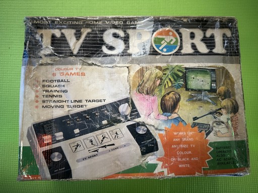 Zdjęcie oferty: Konsola TV SPORT SOUNDIC SD-01 RETRO 1977 rocznik