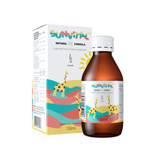 Zdjęcie oferty: SunVital Natural KIDS Formula duolife-150ml