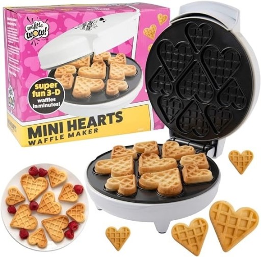 Zdjęcie oferty: Gofrownica CucinaPro Mini Hearts