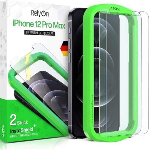 Zdjęcie oferty: RelyOn Szkło hartowane Iphone 12 Pro Max 2sz RAMKA