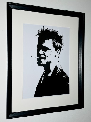 Zdjęcie oferty: Plakat w ramce Brad Pitt Prezent Dla Chłopaka