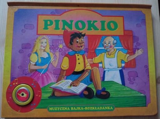 Zdjęcie oferty: Pinokio muzyczna bajka rozkładanka