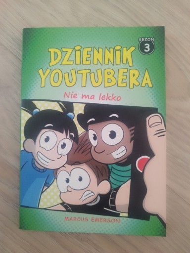 Zdjęcie oferty: Dziennik Youtubera Nie ma lekko Marcus Emerson