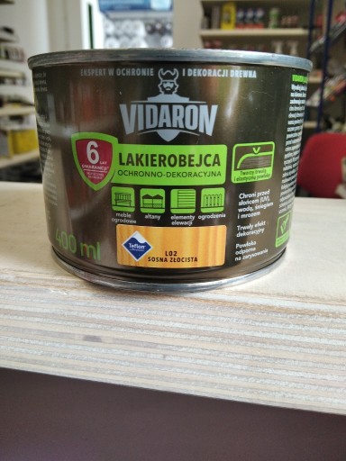 Zdjęcie oferty: VIDARON LAKIEROBEJCA L02 400 ML