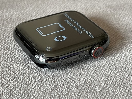 Zdjęcie oferty: Apple Watch 5 44mm LTE esim Stalowy szafir