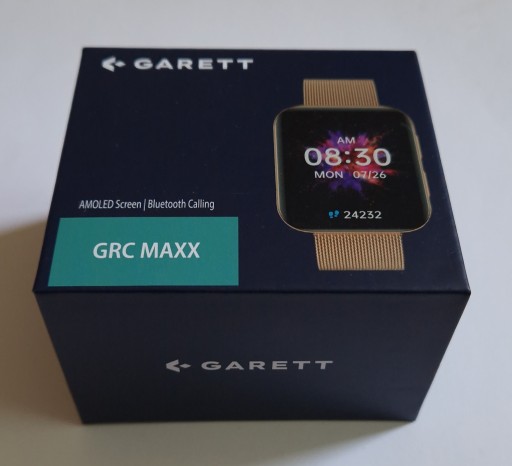 Zdjęcie oferty: Zegarek Smartwatch Garret GRC MAXX złoty