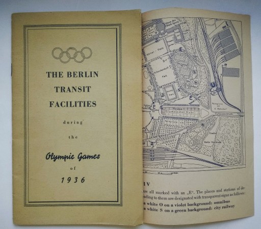 Zdjęcie oferty: The Berlin Olympic Games 1936 Transport Facilities