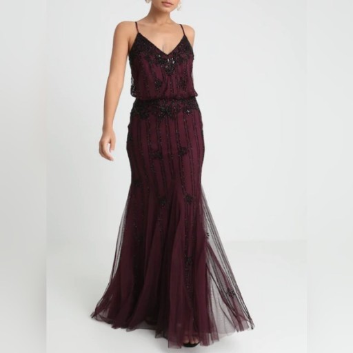 Zdjęcie oferty: Sukienka maxi studniówka Lace & Beads Petite