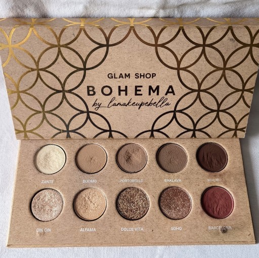 Zdjęcie oferty: Bohema paletka z Glam Shop uzywana