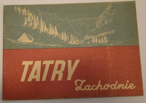 Zdjęcie oferty: Tatry Zachodnie, mini album, 1953 r.