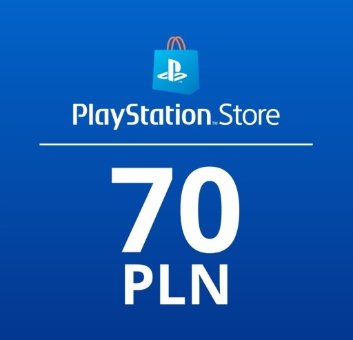 Zdjęcie oferty: PlayStation Store PSN 70 PLN zł KLUCZ PS5 PS4 PS3