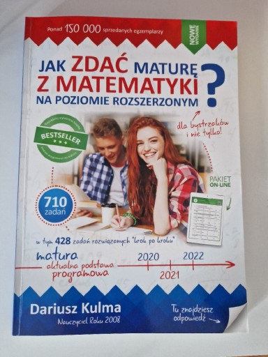 Zdjęcie oferty: Jak zdać maturę z matematyki? ROZSZERZENIE 2022